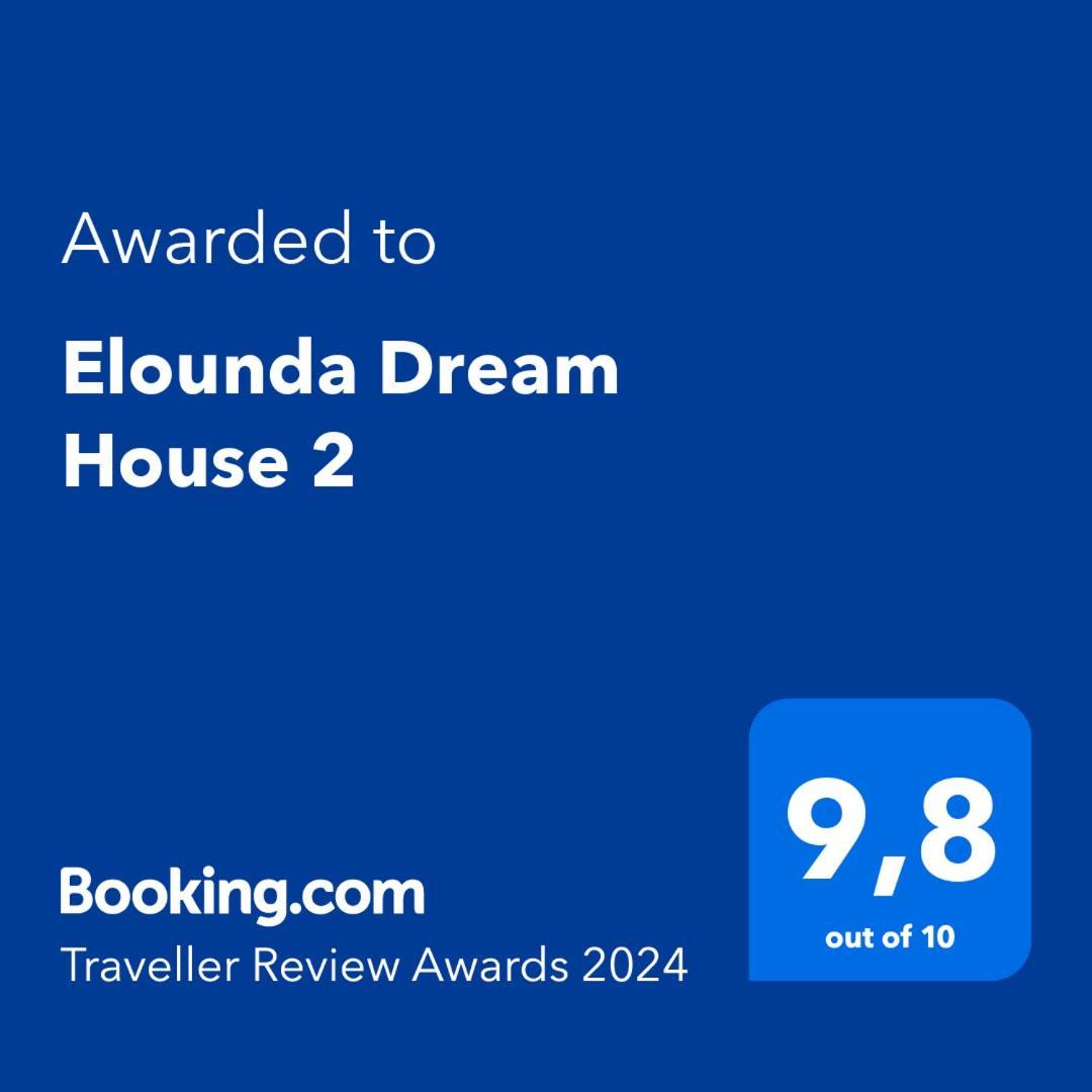 Elounda Dream House 2 Apartment Bagian luar foto